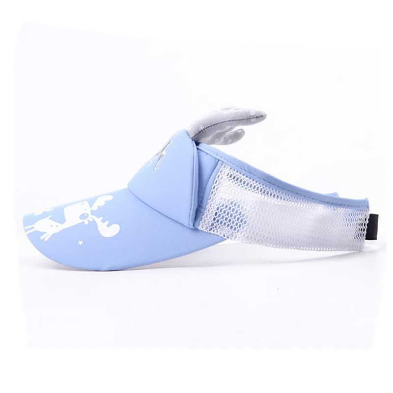 夏季無頂防紫外線學(xué)生帽定做